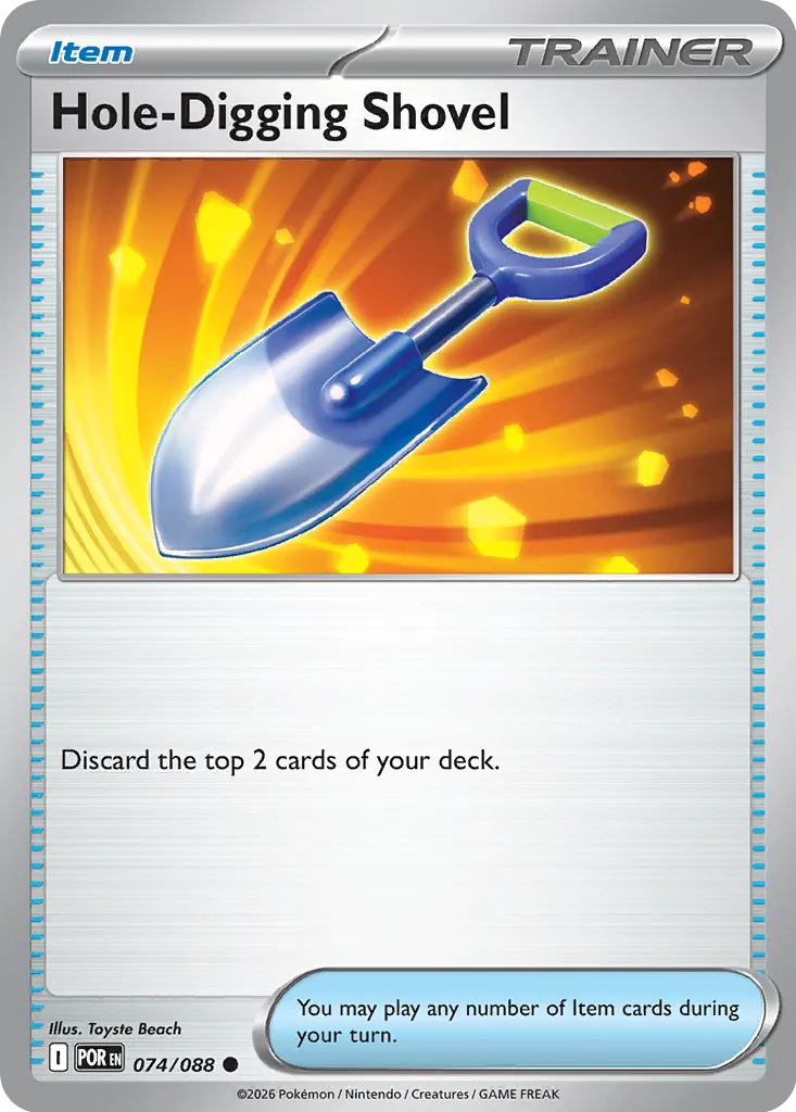 Hole-Digging Shovel