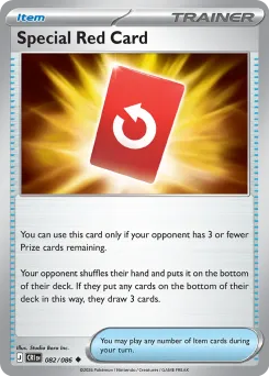 Special Red Card