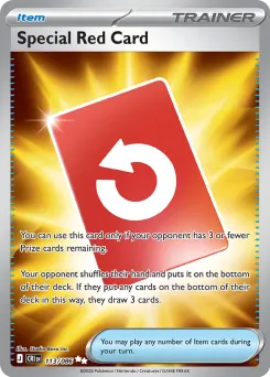 Special Red Card