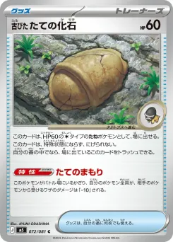 Antique Shield Fossil